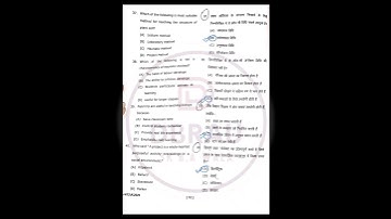 Zoology and Botany Answer Key 2025 (with explanation)
