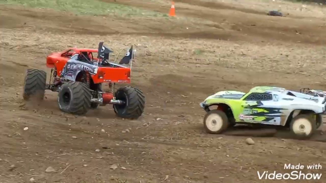 first day of spring rolling out Raminator, Losi 5T, McD, Vekta5 , Baja🏁🔥