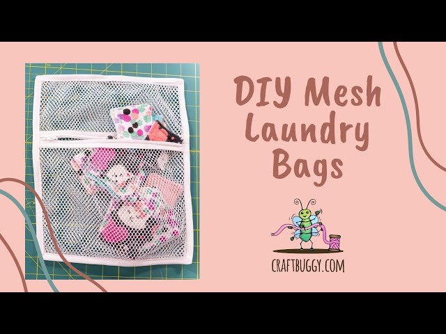 Make a Mesh Wash Bag 