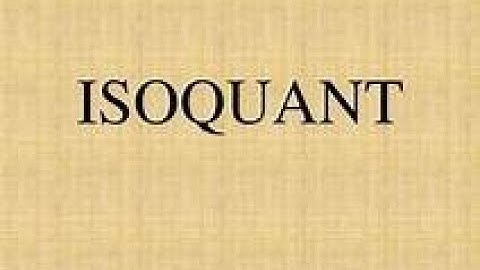 THEORY OF PRODUCTION l PART II  l FYBCOM l SEM  I l MUl 2020