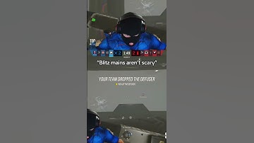 Blitz Mains Are SCARY! #rainbowsixsiege #R6s #siege