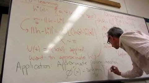 Stochastic Control # 11 Dr. S. Meyn