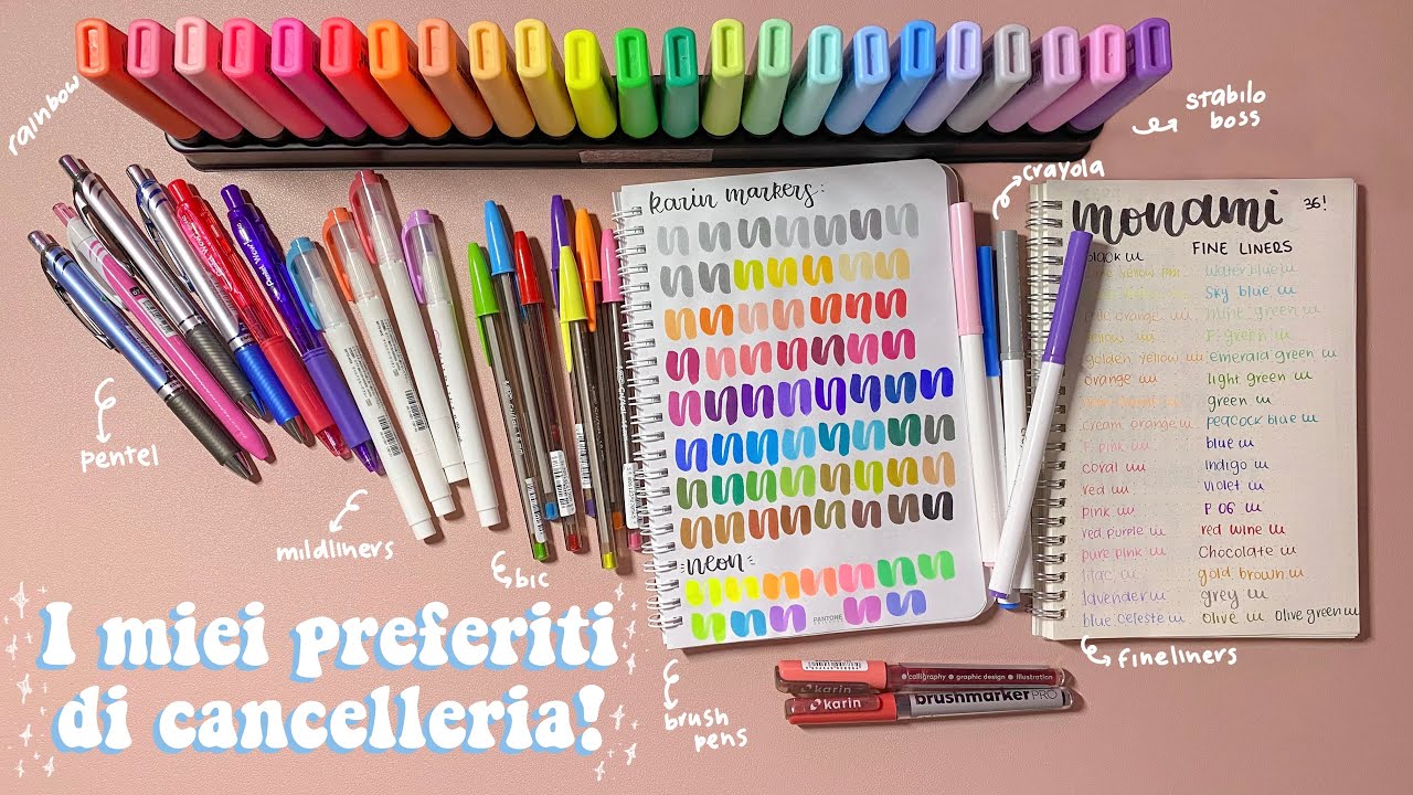 I MIEI PREFERITI DI CANCELLERIA!