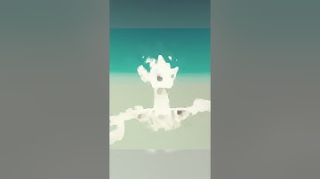 happy little animation test #blenderanimation #microtonal #bobross