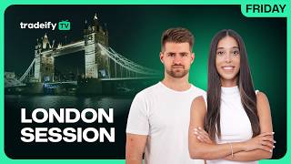 LONDON SESSION LIVE Tradeify TV FRIDAY 26