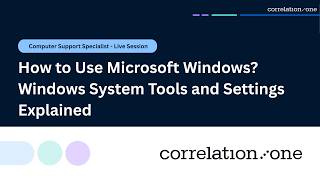 How to Use Microsoft Windows? Windows System Tools and Settings Explained