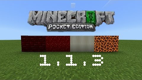 NEW BLOCKS?! MCPE 1.1.3 UPDATE REVIEW