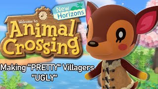 Making PRETTY Villagers UGLY - Fauna
