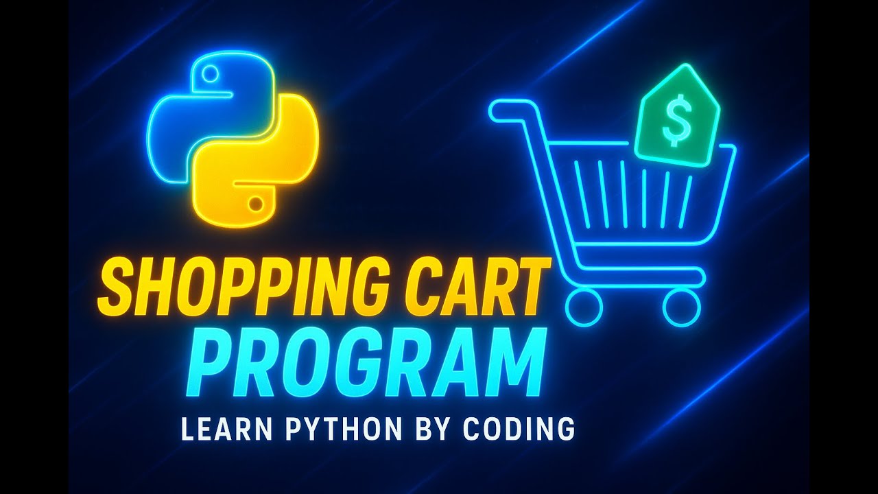 Build a Shopping Cart Program in Python – Beginner Friendly! (Step-by ...