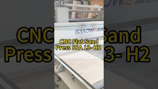 CNC Flat Sand Press #cncsandmachine #machine #sandermachinewood #factory #woodsanding #diysander