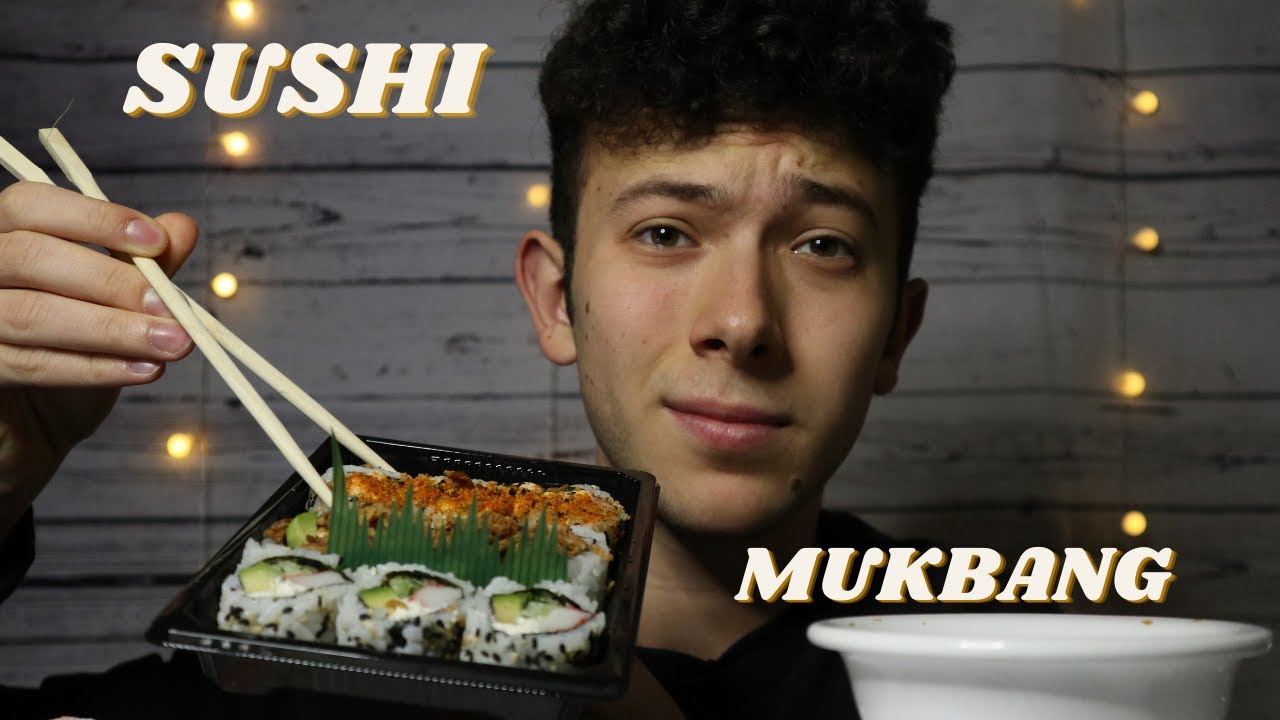 ASMR SUSHI MUKBANG 🍱| Eating Sound and Whispering