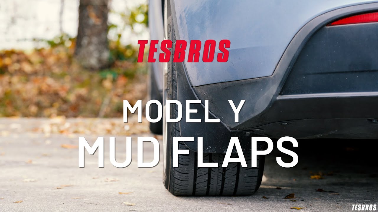 Tesla Model Y - WeatherBloc Mud Flaps | TO301