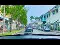 Driving in George Town, Cayman Islands: May 2021