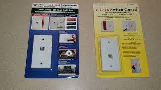 DOES IT WORK BOTH WAYS? E-LOCK SWITCH GUARD Review Unboxing Install Demo Switch Guard with Slider