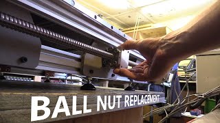 #45 Ball Nut Replacement on SFU1605 Ballscrew - CNC Machine Stuff