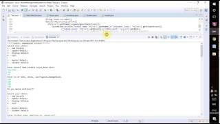 Hostel Management System in Java