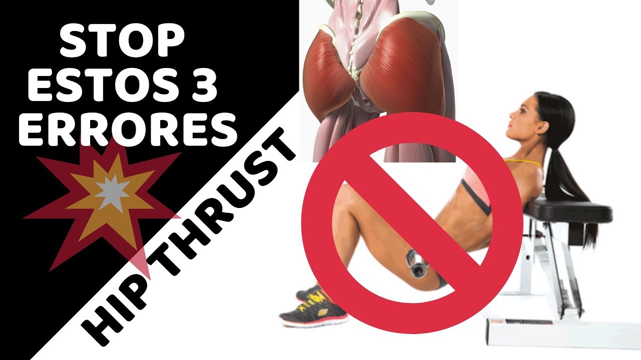 Errores frecuentes en Hip Thrust | Tip entrenamiento #50