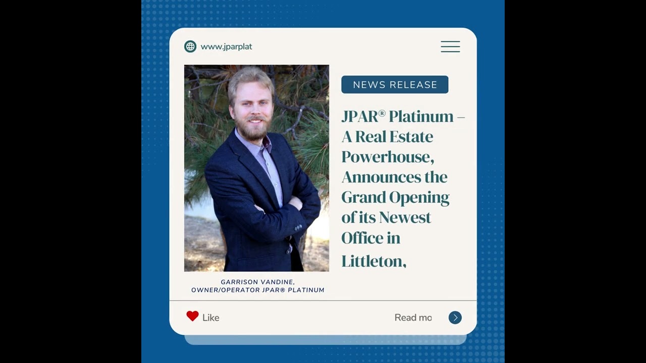 JPAR® Platinum – A Real Estate Powerhouse, Announces the Grand Opening of its Newest Office