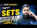 Class 11 Applied Maths Sets Exercise 4.1 Q8 to Q10 | Complete Solution | Sushant Learning Hub