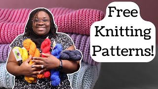Free & New Knitting Patterns Just Released | November 2025 Roundup