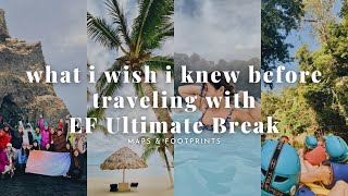 What I Wish I Knew Before Traveling With EF Ultimate Break