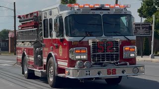 Brookhaven Fire Company Engine 52 Responding