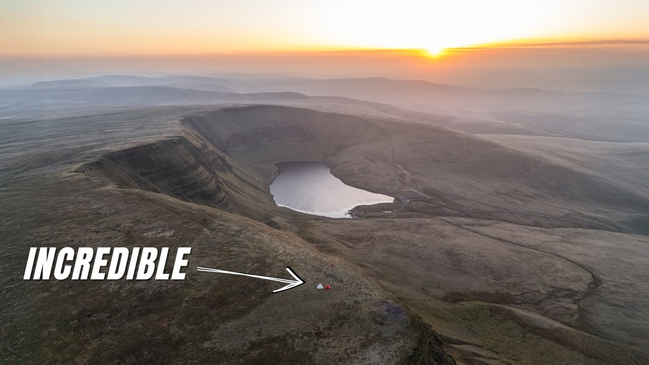 Wild Camping in the Mountains of the Brecon Beacons
