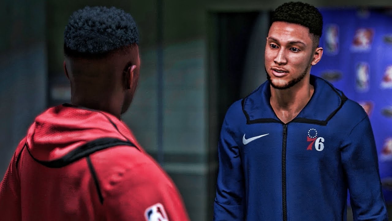 Ben Simmons Talking Trash NBA 2K19 Zion Williamson Career Ep. 22