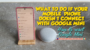 WHAT TO DO IF YOUR MOBILE PHONE AND GOOGLE MINI DOESN