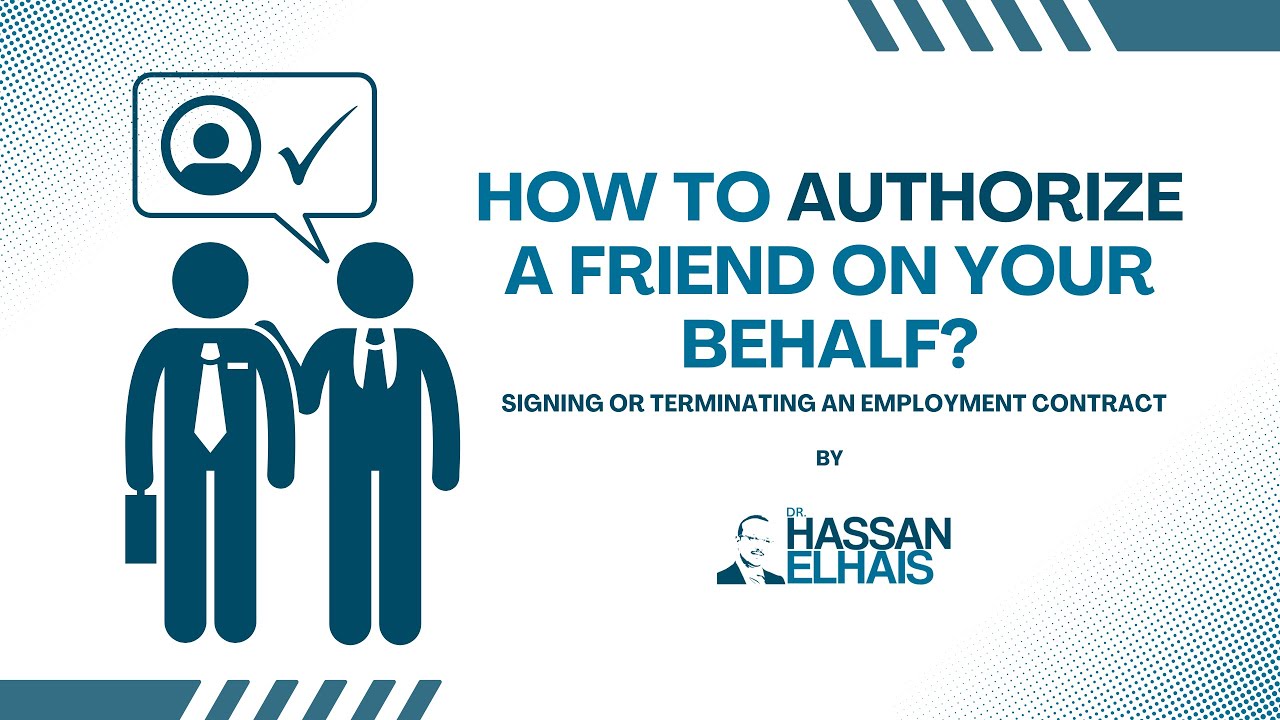 How To Authorize A Friend On Your Behalf?