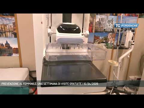 Video PREVENZIONE AL FEMMINILE: UNA SETTIMANA DI VISITE GRATUITE | 10/04/2026
