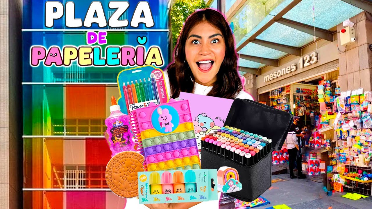 😍 ENTRAMOS al EDIFICIO DE PAPELERÍAS DE 3 PISOS ✏️💕  📚| CONNY MERLIN