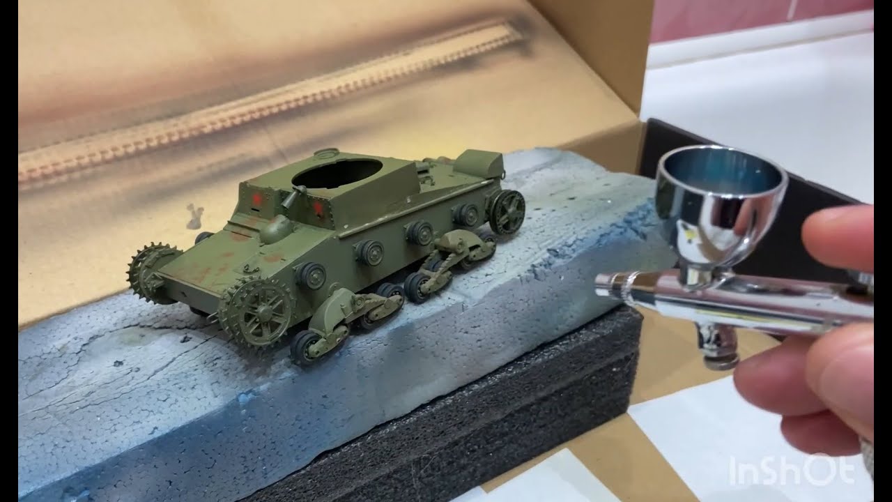 Как работать с аэрографом? Начало: проверка, подсоединение, покраска ...