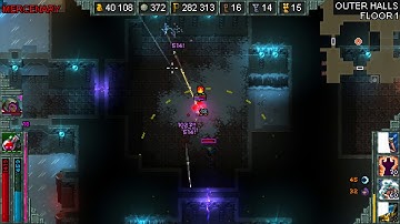 Heroes of Hammerwatch: NG+26 Moon Temple Mercenary Death