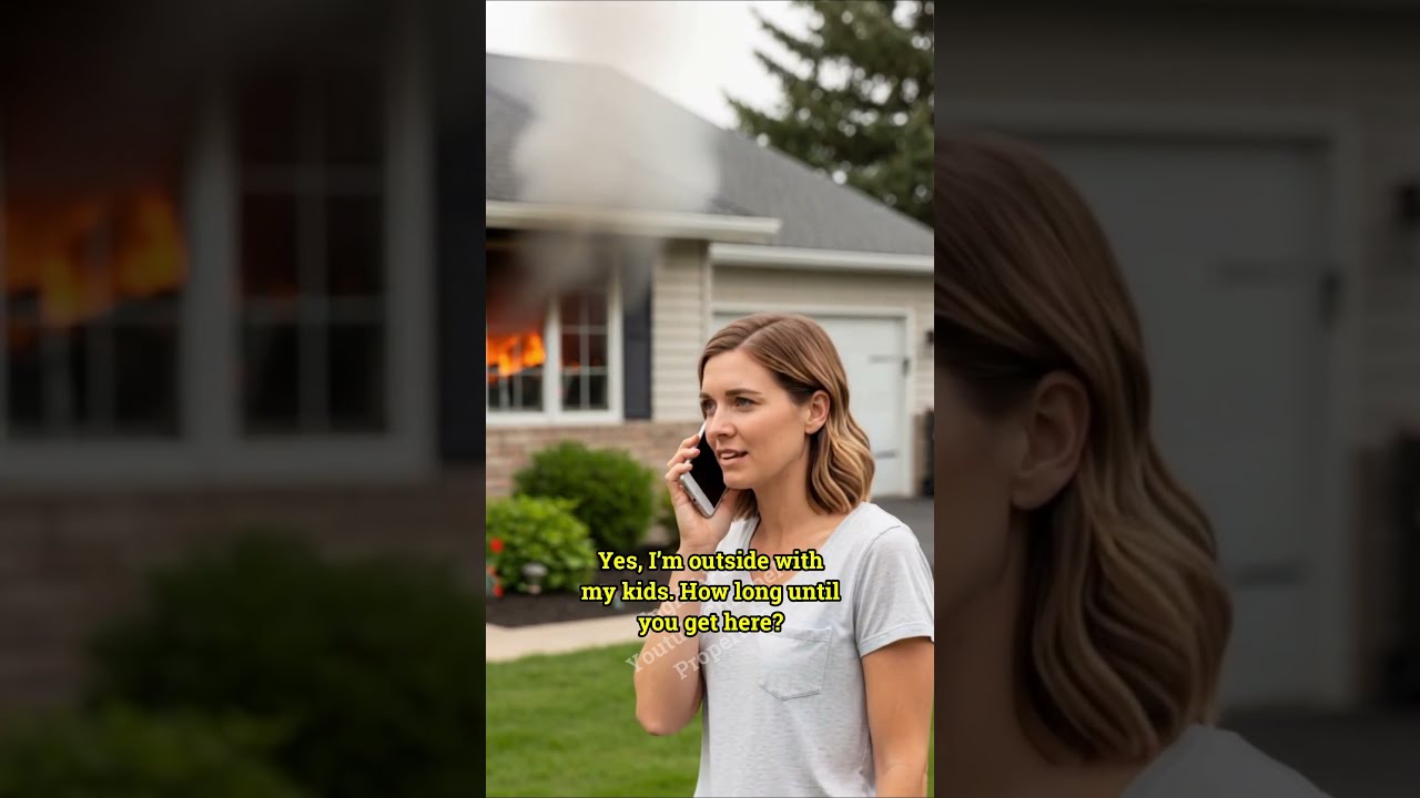 Calling For The Fire Department Englishdailyconversation Englishconversation Englishpractice