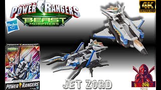 Jet Zord Power Rangers Beast Morphers Hasbro 45 - Unboxing & Review English 4K
