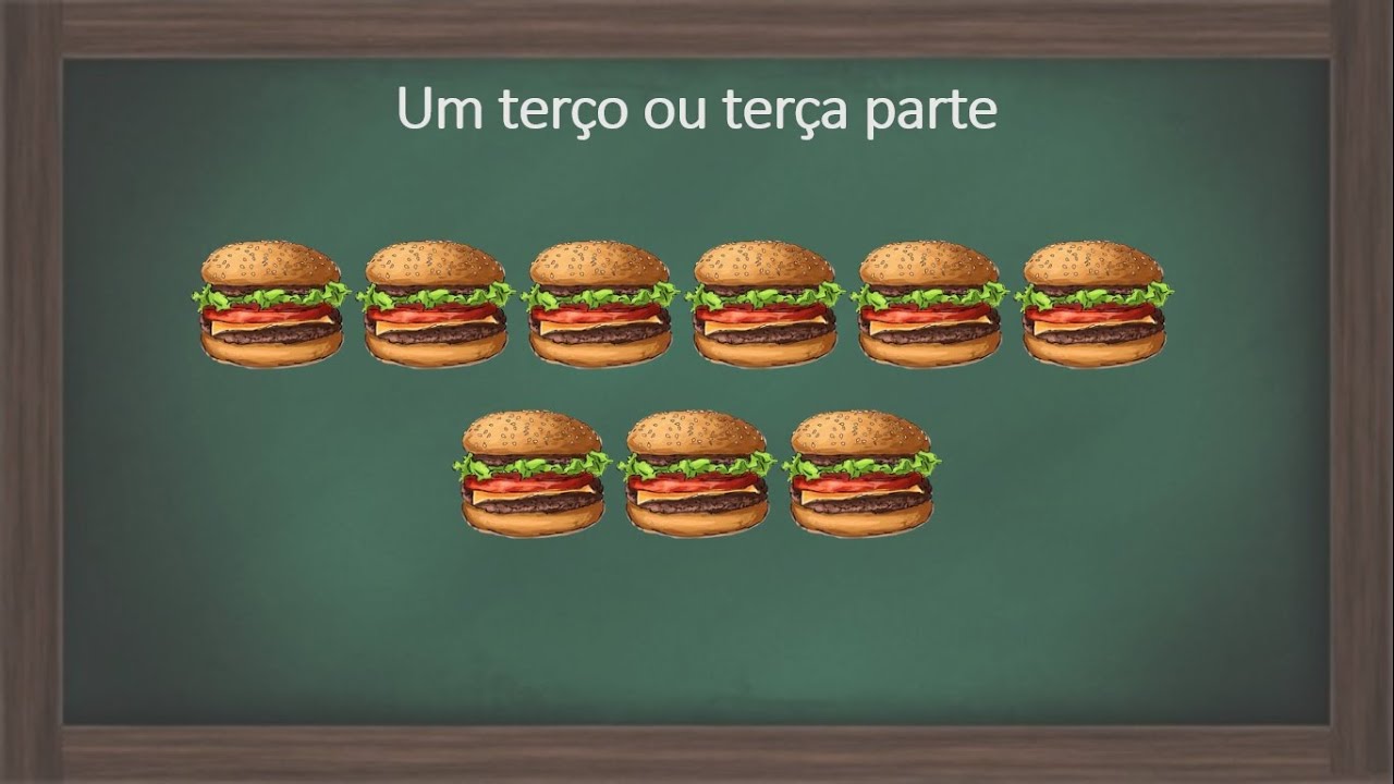 Aula 60 - Um terço ou terça parte - YouTube