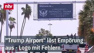 Der Palm Beach Airport heißt nun offiziell \