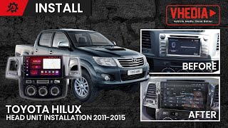 Toyota Hilux Head Unit Installation 2011-2015