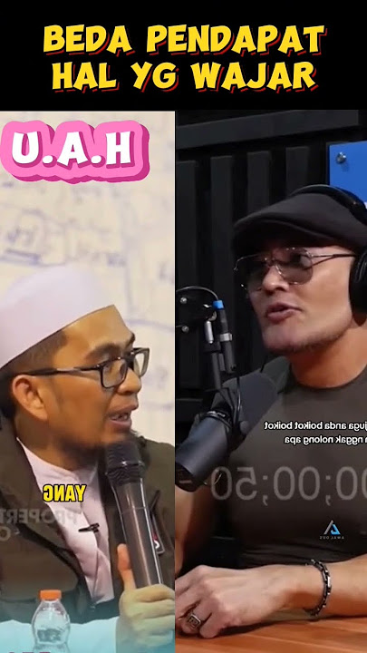 ustad Adi Hidayat dan Dedi cobuizer beda pendapatan #dedicorbuzier #ustadzadihidayat