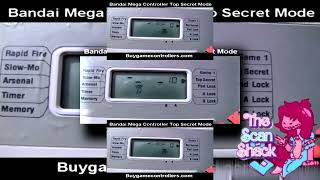 (YTPMV) Bandai Mega Nes Controller "Top Secret" mode Scan