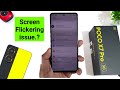POCO X7 Pro Flickering issue Test 🔥🔥🚀🚀🚀  #pocox7pro