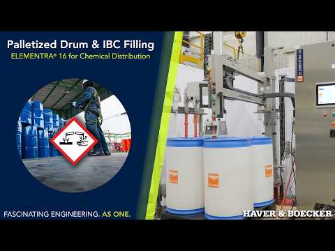 Chemical Drum & IBC Filling System | ELEMENTRA 16 Project Story