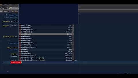 Hacer Multiplicaciones en Java Netbeans | Java Basico