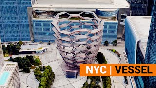 VESSEL | NYC | HUDSON YARD | ICONIC | DRONE VIEW | HEADPHONES REQUIRED VESSEL | NYC | HUDSON YARD | ICONIC | DRONE VIEW | HEADPHONES REQUIRED