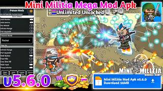 Mini Militia Mod Apk v5.6.0 | Mini Militia Mega VIP Mod Apk v5.6.0 | Mini Militia Hack v5.6.0