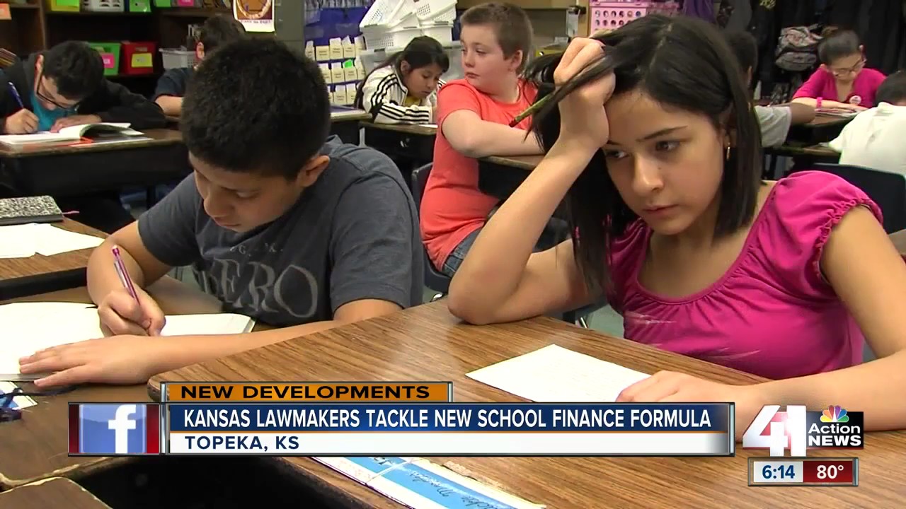 Kansas lawmakers work on new school finance formula - YouTube