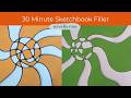 Bright & Simple Neurographic Art | Relaxing Drawing Tutorial