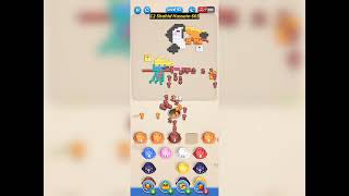 Swarm loop: block rush level 43 | all parts gameplay walkthrough solution