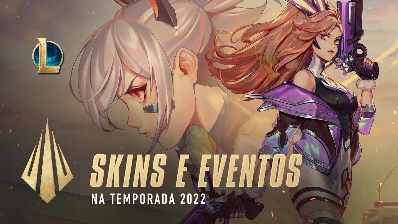 LoL revela skins de Dia dos Namorados para Caitlyn, Vi e Amumu